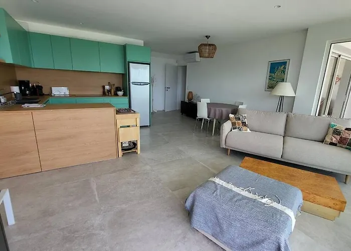 Panoramic Sea View Lägenhet Saint-Peïre-sur-Mer